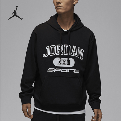 耐克男士印花宽松连帽休闲卫衣