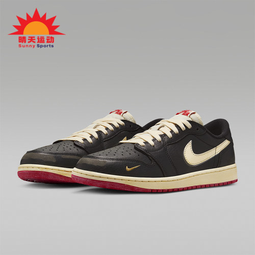 Nike/耐克正品JORDAN男士耐磨复古缓震轻盈低帮篮球鞋IB8958-001