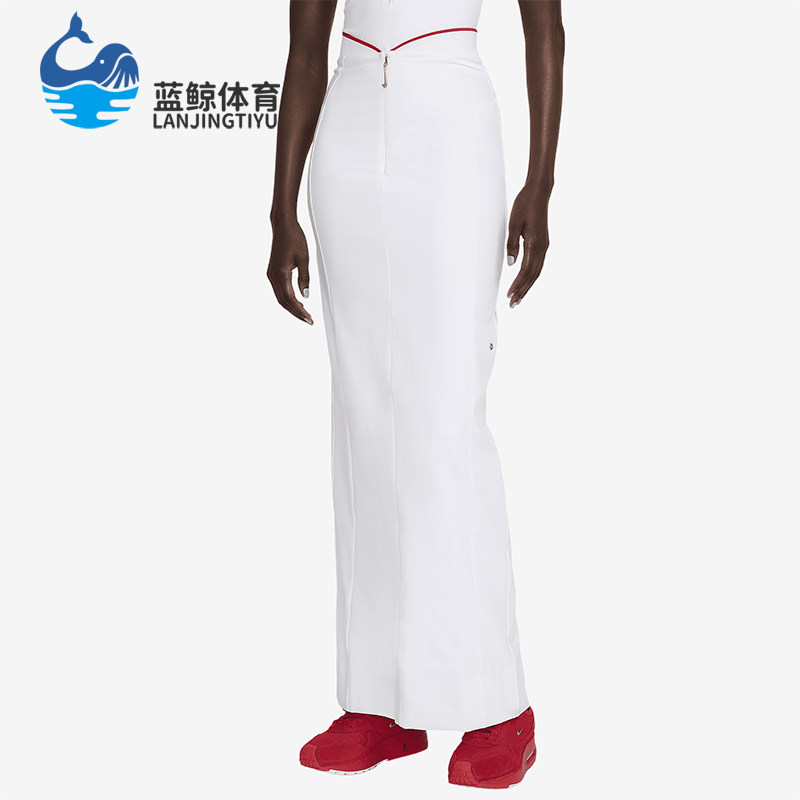 Nike/耐克正品x Jacquemus女士时尚运动拉链半身裙FV5675-100