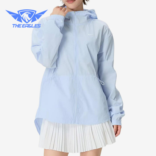 Nike/耐克正品连帽纯色舒适长袖夹克新款经典夹克外套IF1167-412