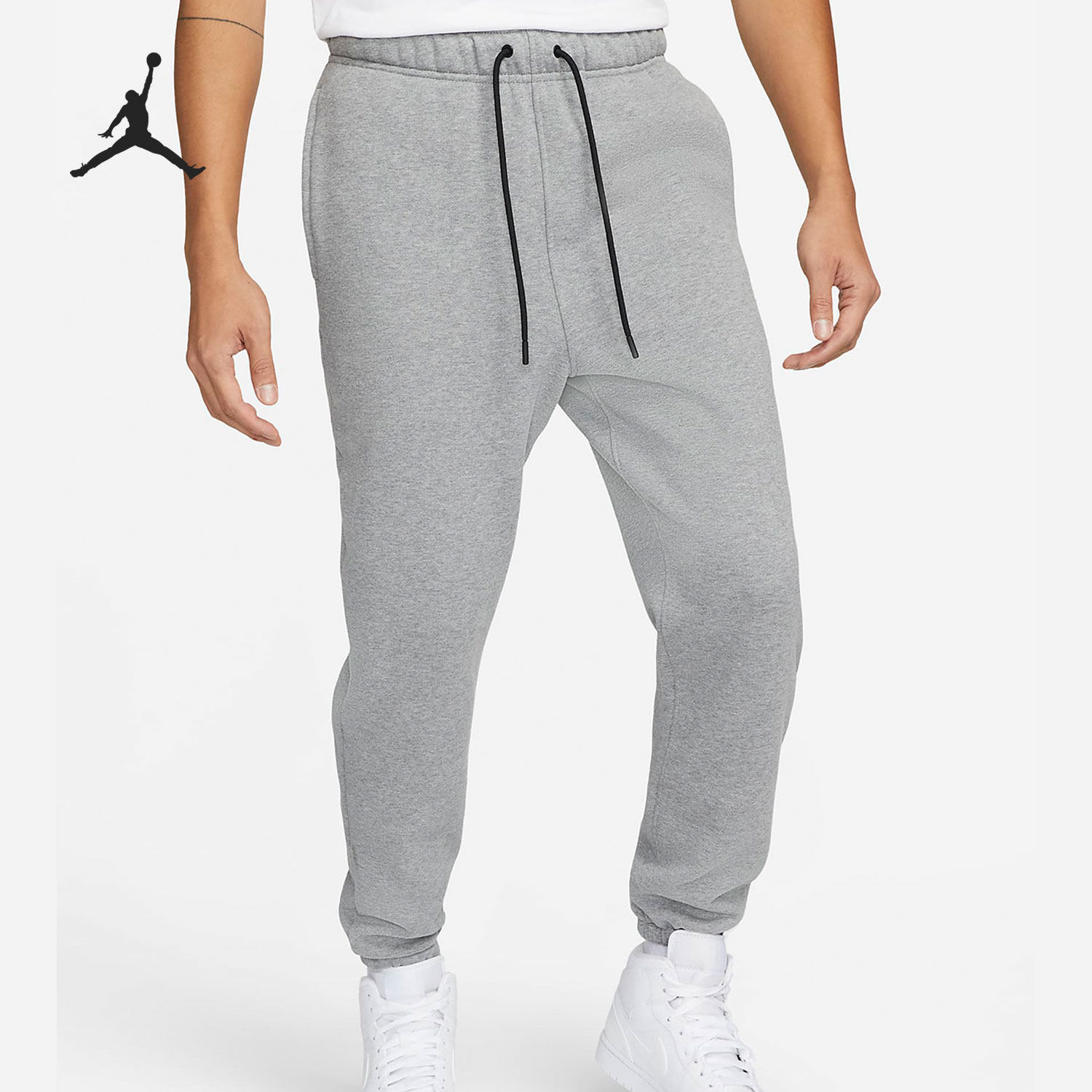 Nike/耐克官方正品 JORDAN 男子加绒篮球运动训练长裤 DA9821-091