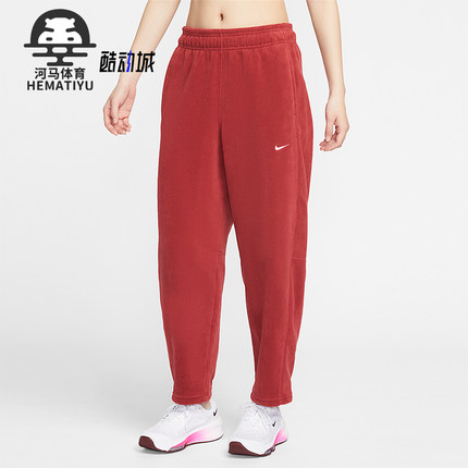 Nike/耐克正品2025冬季款女士日常中腰锥形刺绣长裤HV3708-613