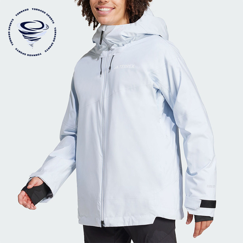 Adidas/阿迪达斯正品新款男女款透湿保暖夹棉滑雪服JI8337