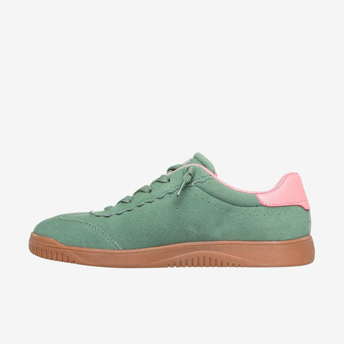 Skechers斯凯奇正品COOLED MEMORY女款T头鞋低帮板鞋114570-GRN