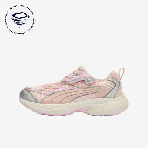 Puma/彪马正品Morphic织物复古儿童白粉色经典运动鞋406208-04