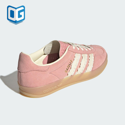 Adidas/阿迪达斯正品三叶草女士绒面革透气经典休闲板鞋JS1413
