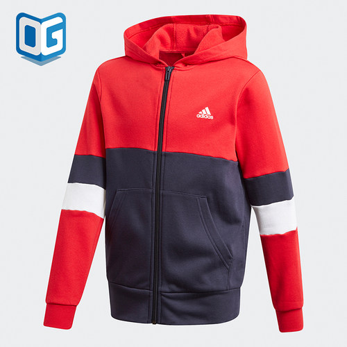 儿童运动休闲夹克阿迪达斯正品