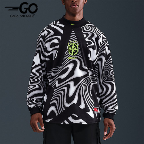 Nike/耐克正品2025男士运动圆领套头耐穿时尚足球上衣IO0795-010