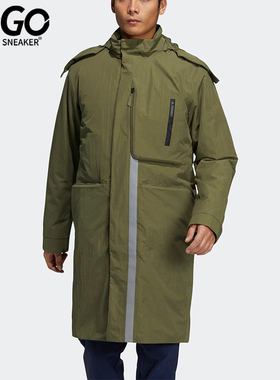 Adidas/阿迪达斯正品2026春季款男女日常立领保暖羽绒服H13848