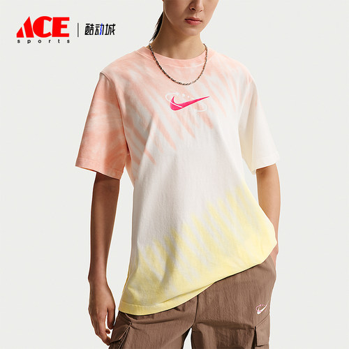 Nike/耐克正品2026夏季女士圆领运动轻盈休闲透气T恤IR7557-378