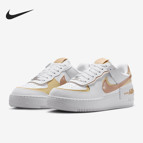 Nike/耐克正品Air Force 1女士气垫减震耐磨板鞋DZ1847-111