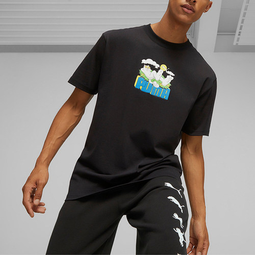 Puma/彪马正品新款男子简约时尚透气运动短袖T恤622196