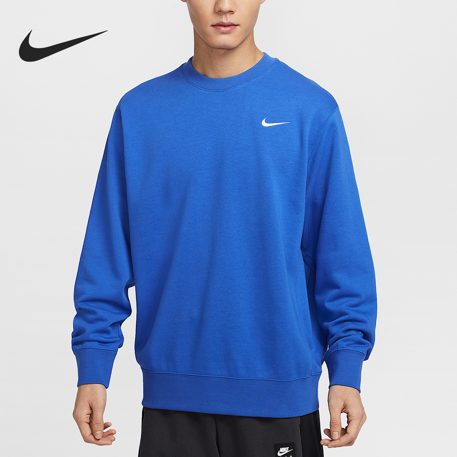 Nike/耐克官方正品2025春季新款男士时尚运动休闲卫衣IB8825-450
