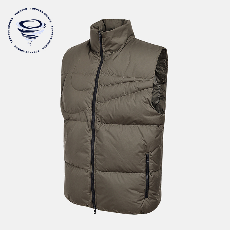 Nike/耐克正品2025冬季款男士休闲立领保暖羽绒马甲IH2369-222