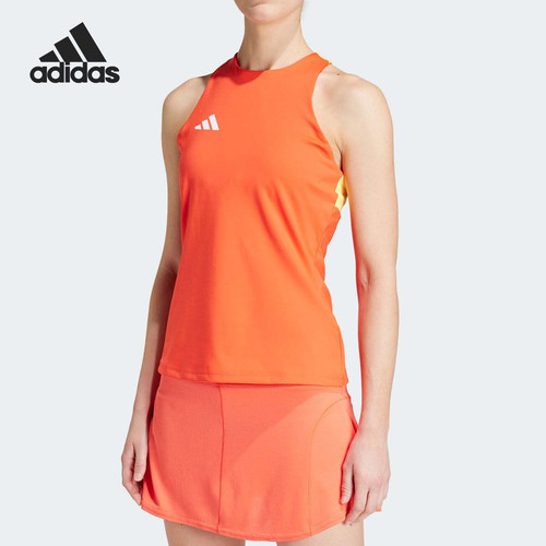 Adidas/阿迪达斯正品Y-TANK女士训练透气网球运动背心IZ0118