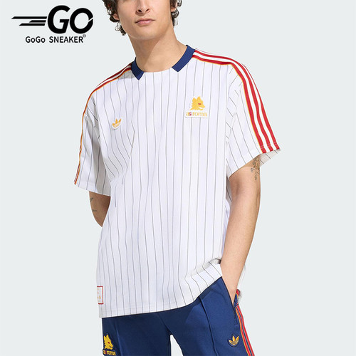 Adidas/阿迪达斯正品三叶草男女运动圆领经典复古足球短袖JM2128