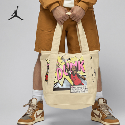 Nike/耐克正品JORDAN男女便携时尚印花托特包HQ7243-799
