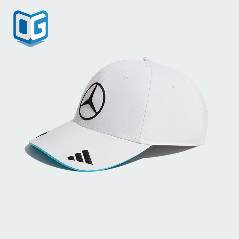 Adidas/阿迪达斯正品AMG男女同款F1车队经典运动简约棒球帽JZ2568