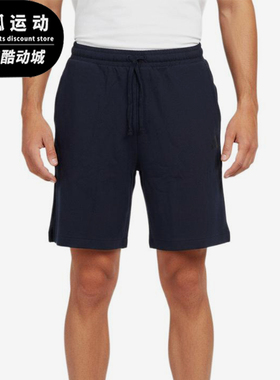Adidas/阿迪达斯正品GFXKN新款男藏蓝色经典中腰系带短裤KR5086