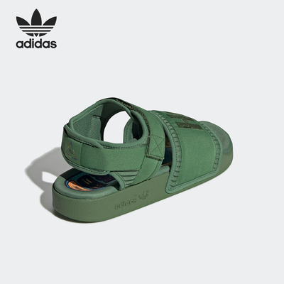 Adidas/阿迪达斯正品三叶草男女经典运动户外透气凉鞋FU7611
