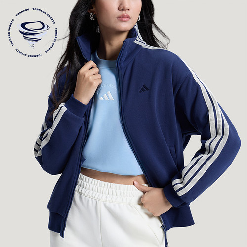 Adidas/阿迪达斯正品3STRIPEKNITJACKET新款女透气夹克外套KS2816