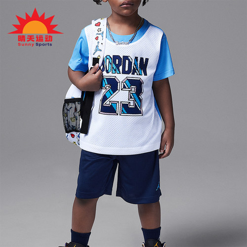 Nike/耐克正品JORDAN小童透气训练透气运动休闲套装II2550-410