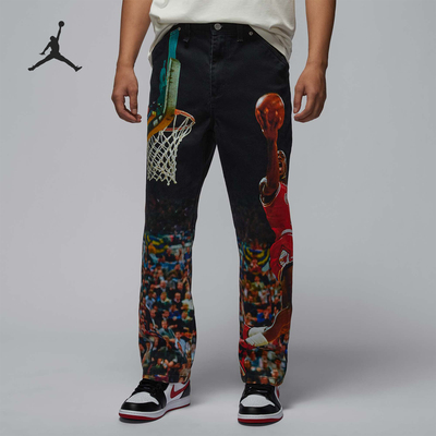 耐克男士户外梭织篮球运动长裤