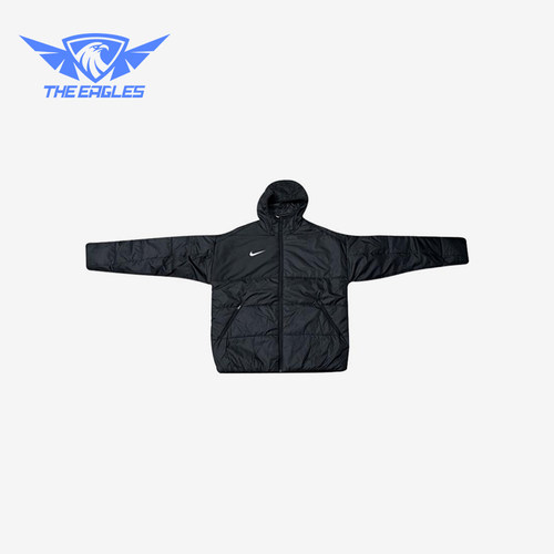 Nike/耐克正品男士连帽拉链舒适简约保暖长袖棉服FD7703-010