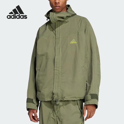 Adidas/阿迪达斯正品2025春季男士复古工装宽松外套JD5420