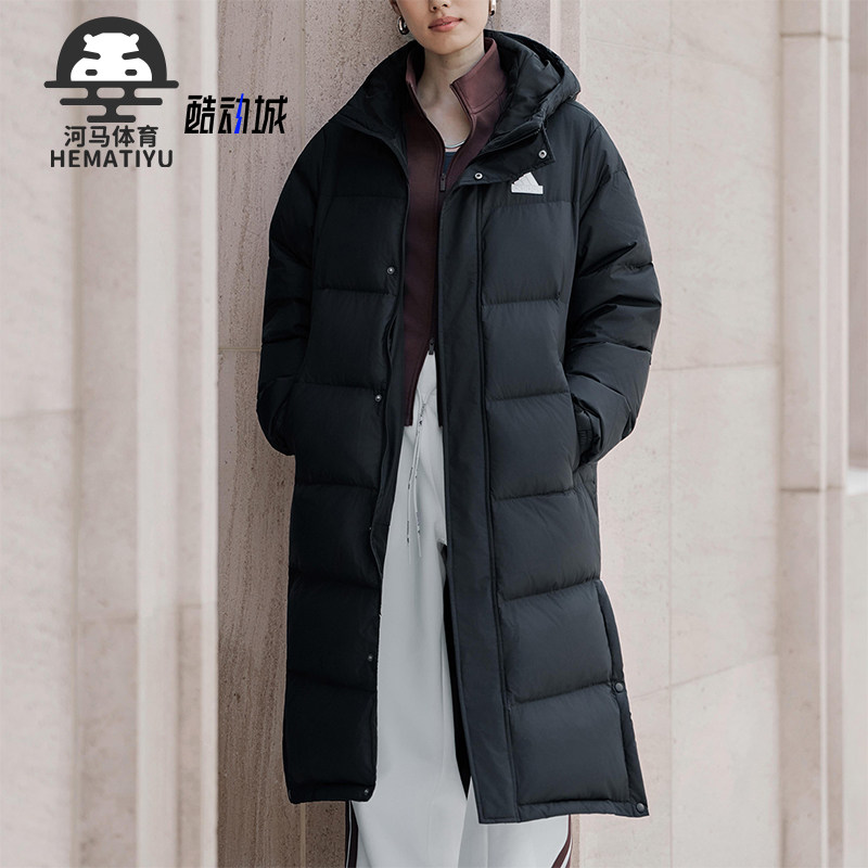 Adidas/阿迪达斯正品V LONG DOWN UG男女长款保暖羽绒服KF6741