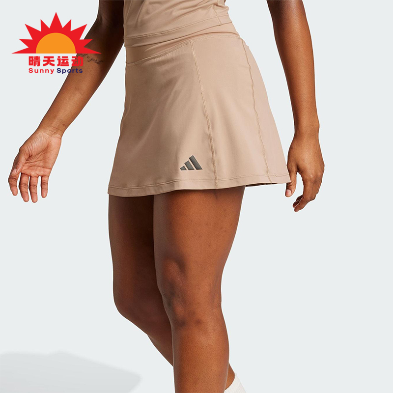 Adidas/阿迪达斯正品OPTIME SKORT女士健身训练运动A字短裙JY2106