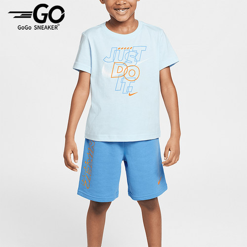 Nike/耐克正品Rhythm小童透气网眼经典针织印花套装II2556-432