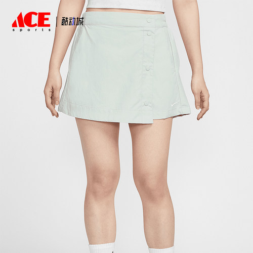 Nike/耐克正品Sportswear女士实用梭织透气经典裤裙HM6980-034
