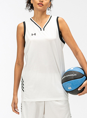 UA/安德玛正品运动男士篮球针织休闲训练比赛背心21500104-100