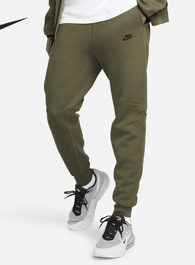 Nike/耐克正品Tech Fleece男士运动休闲束脚长裤FB8002-222