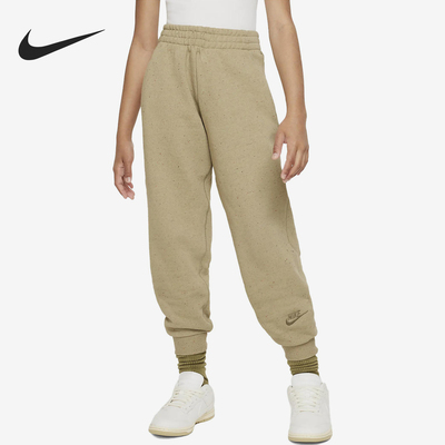 Nike/耐克正品儿童束脚宽松时尚透气潮流运动长裤FJ6028-276