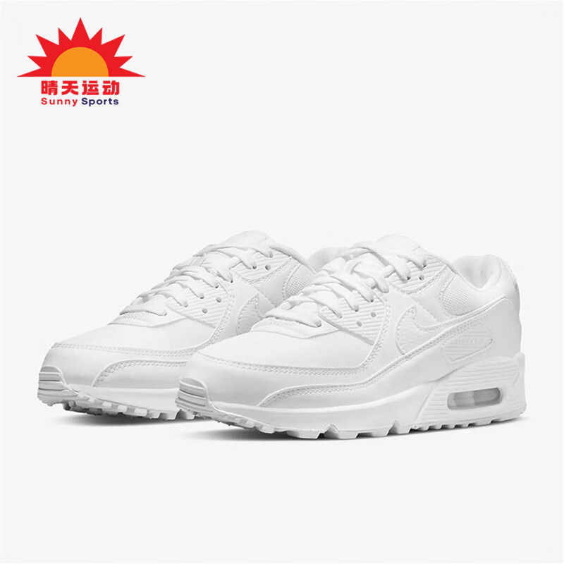 Nike/耐克正品Air Max90女士款休闲简约气垫运动跑步鞋DH8010-100