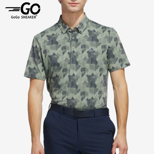 Adidas/阿迪达斯正品男士透气柔软舒适休闲短袖Polo衫JF9024