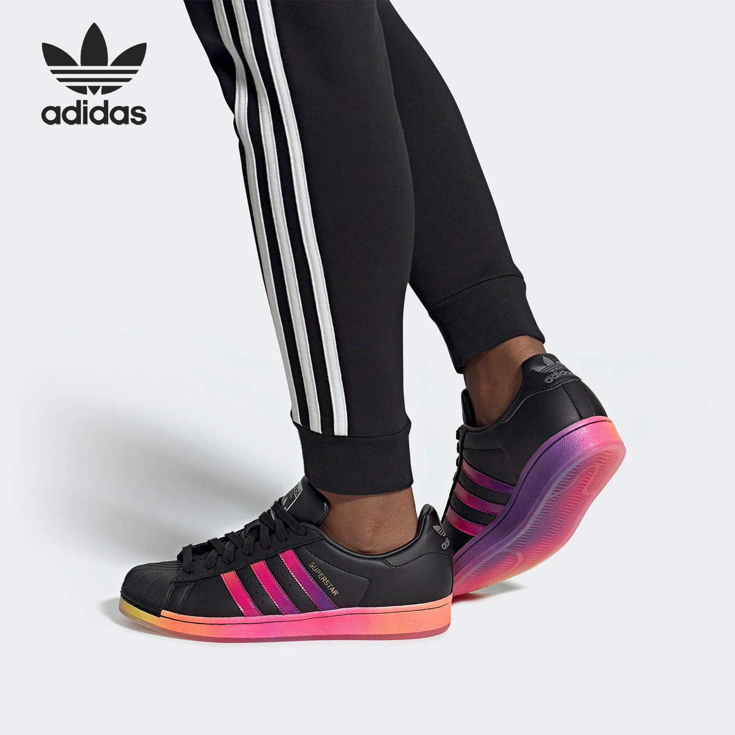 Adidas/阿迪达斯正品三叶草男女同款贝壳头板鞋运动休闲鞋FU9394,运动鞋new,板鞋,淘宝优惠券,粉丝福利购,淘宝优惠卷