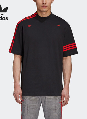 Adidas/阿迪达斯正品三叶草424 R.Y.V. Tee男子运动T恤FS6236