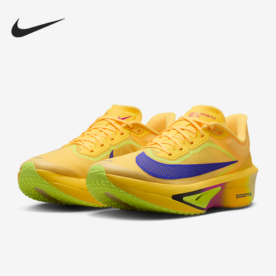 Nike/耐克正品Zoom Fly 6男士时尚公路竞速防滑跑步鞋FN8454-800