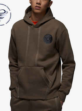 Nike/耐克正品JORDAN男士加绒保暖连帽经典运动卫衣DZ2924-274