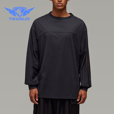 Adidas/阿迪达斯正品男士时尚条纹亲肤柔软保暖长袖T恤JL8309