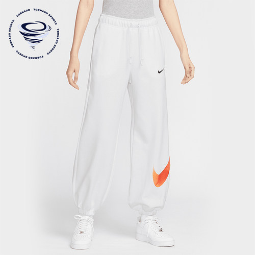 Nike/耐克正品Sportswear女士中腰针织透气经典长裤IF0394-100