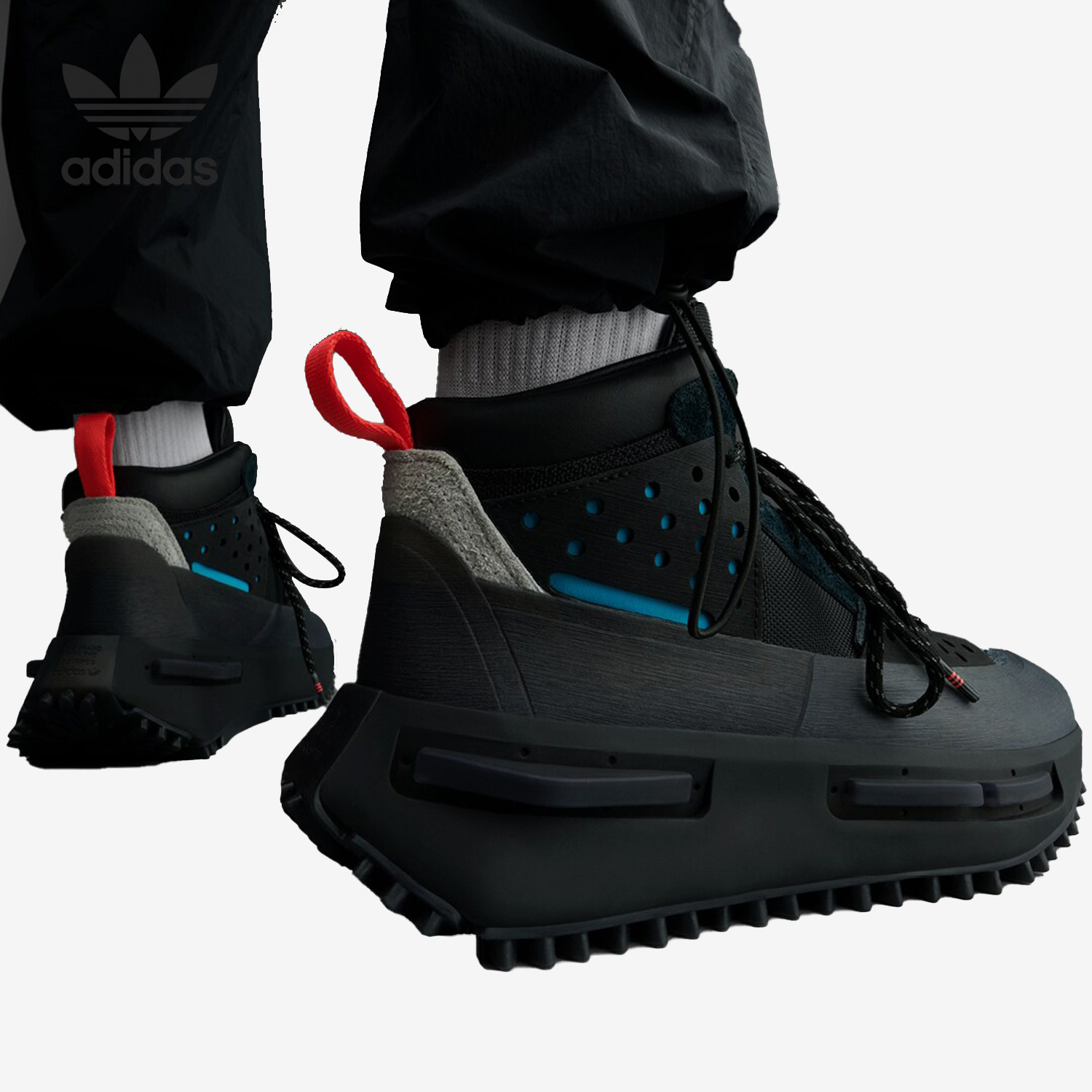 Adidas/阿迪达斯官方正品三叶草 Hu NMD S1 RYAT男女休闲鞋GV6639