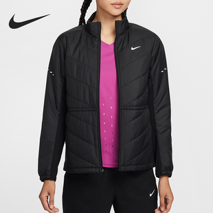 女士反光保暖拼接运动棉服HV2745 2025冬季 010 耐克官方正品 Nike