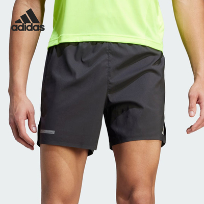 Adidas/阿迪达斯正品夏季男士跑步梭织训练透气短裤HZ4440