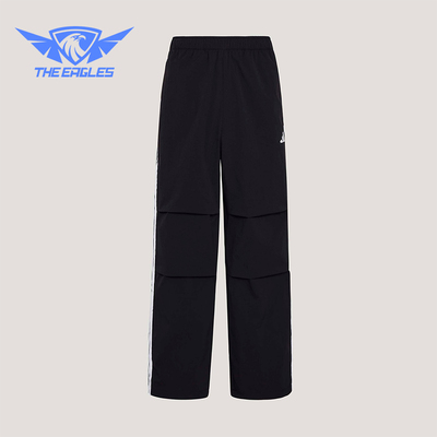 Adidas/阿迪达斯正品拒水梭织直筒运动经典休闲伞裤男长裤KX0908