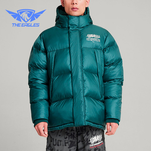 Puma/彪马正品LMC男士连帽宽松休闲保暖夹棉外套626557-22