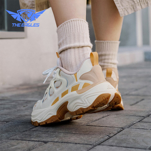 VALLEY女士缓震厚底老爹鞋 SHADOW JQ7617 阿迪达斯正品 Adidas